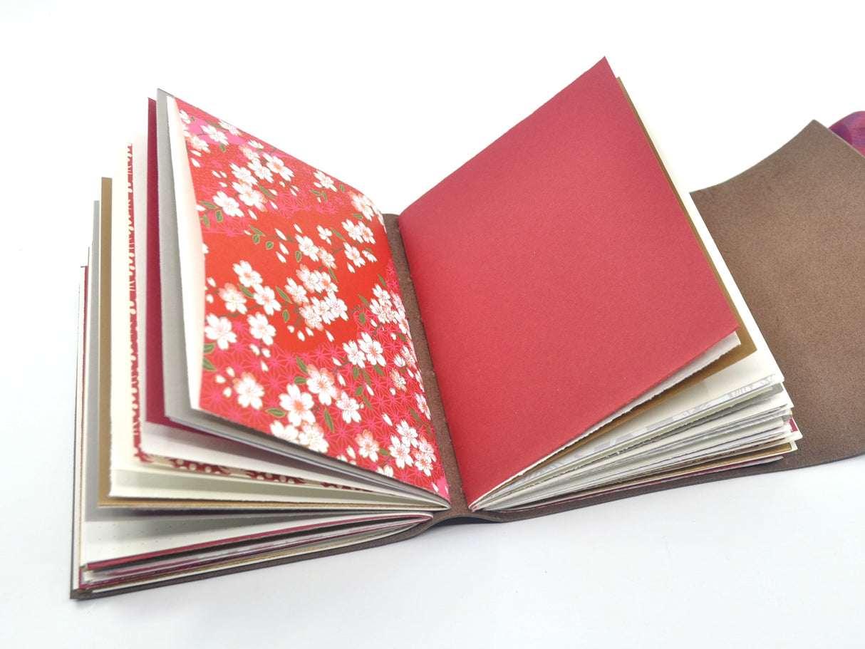 Red Currant One of a Kind Leather Journal