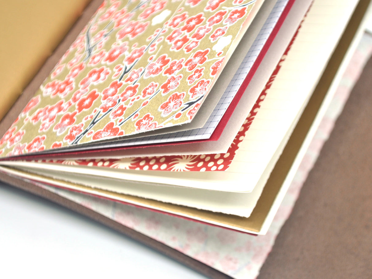 Red Currant One of a Kind Leather Journal