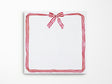 Red Ribbon Candy Holiday Chunky Notepad