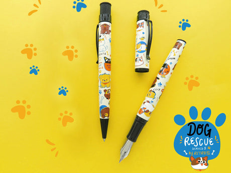 Retro 51 Rollerball and Fountain Pen - Dog Rescue #5