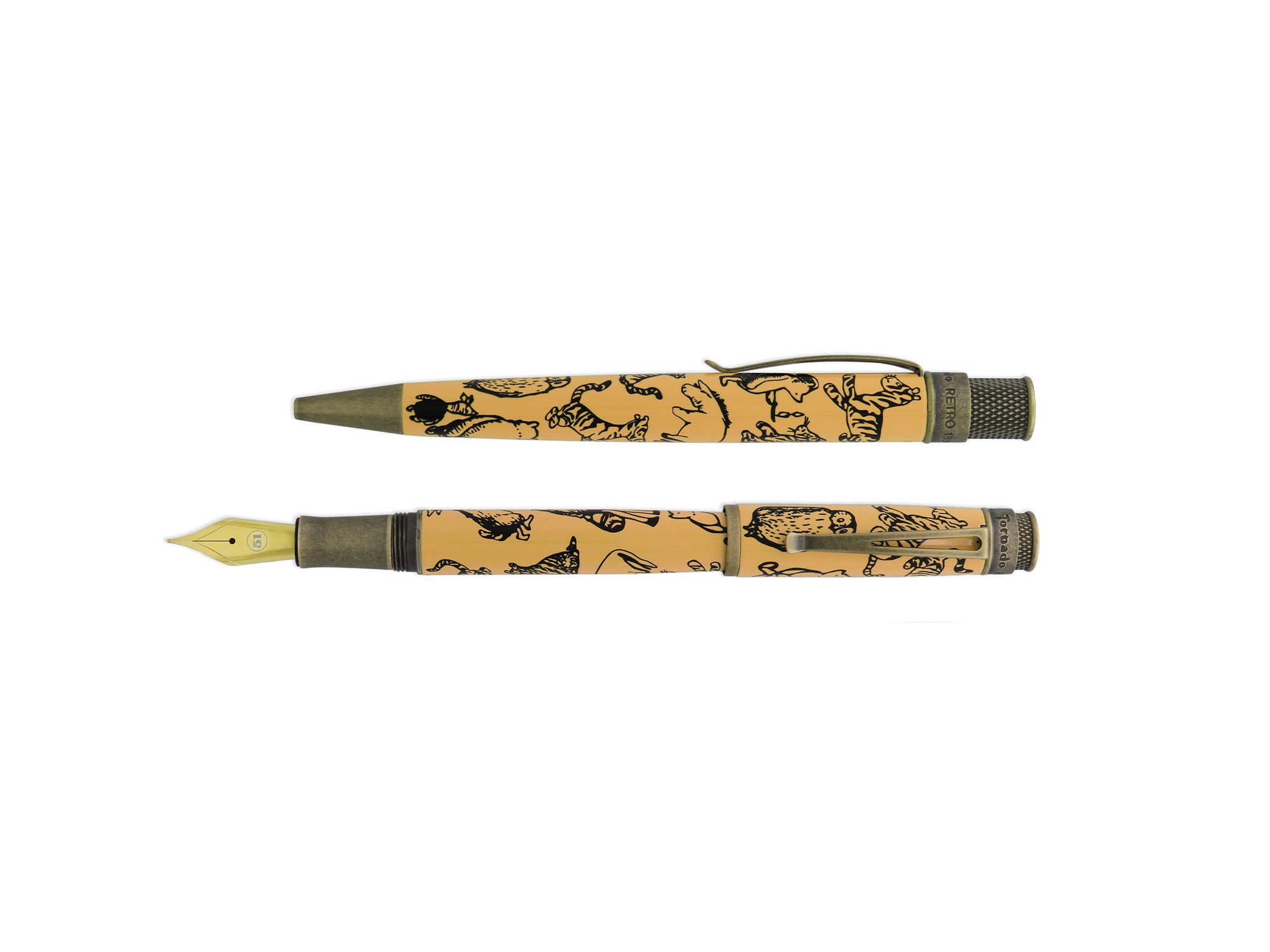 Retro 51 Rollerball and Fountain Pen - The House at Pooh Corner