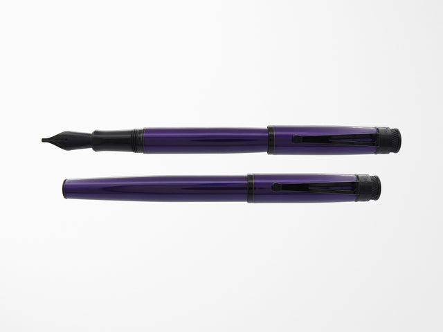 Retro 51 Stealth Lacquer Fountain Pen - Midnight Purple