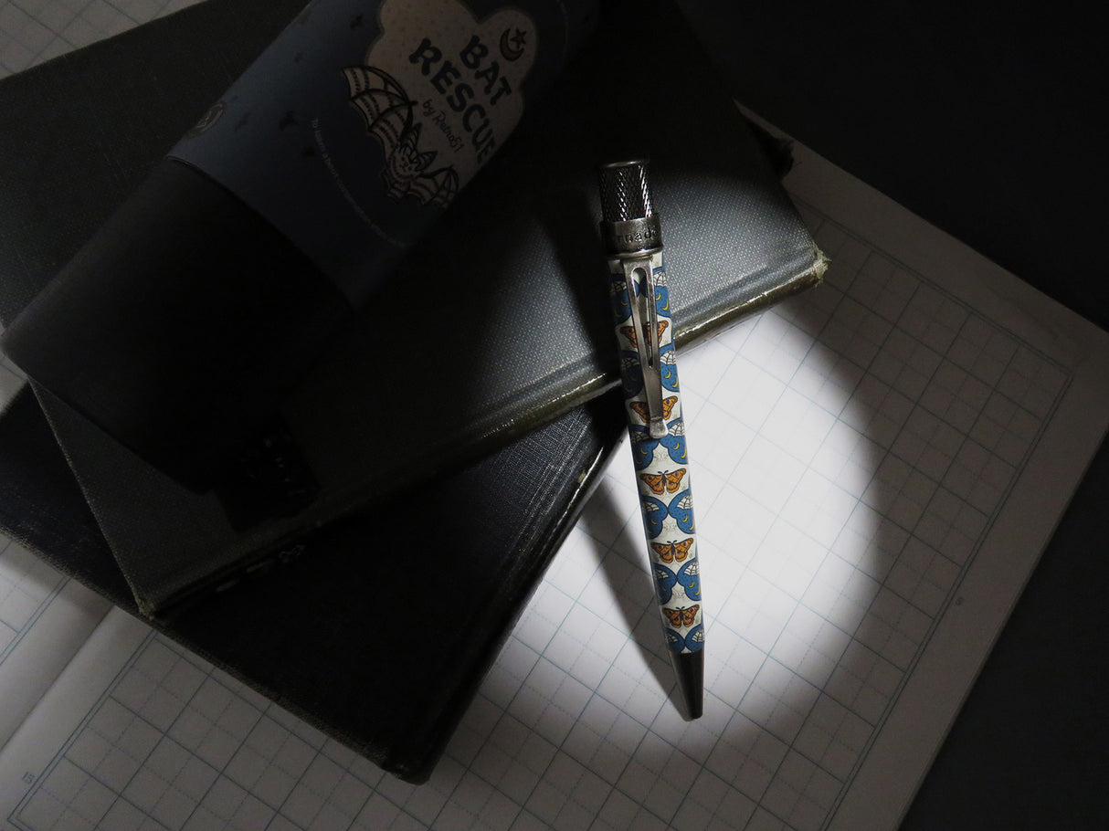 Retro 51 Tornado Ballpoint Pen - Bat Rescue 🦇✈️