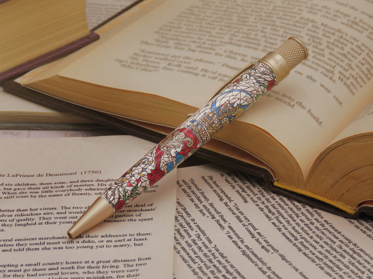 Retro 51 Tornado Rollerball Pen Literary Series - Beauty and The Beast