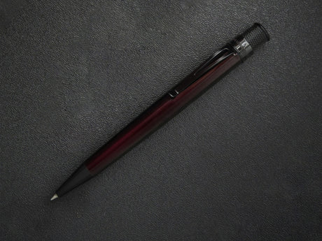 Retro 51 Tornado Rollerball Pen - Stealth Lacquer Black Cherry