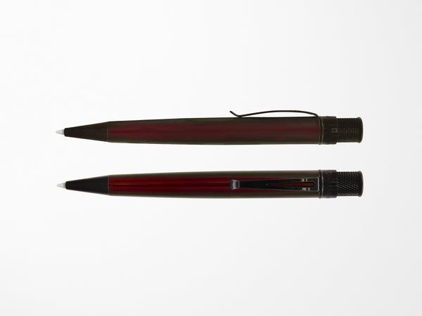 Retro 51 Tornado Rollerball Pen - Stealth Lacquer Black Cherry