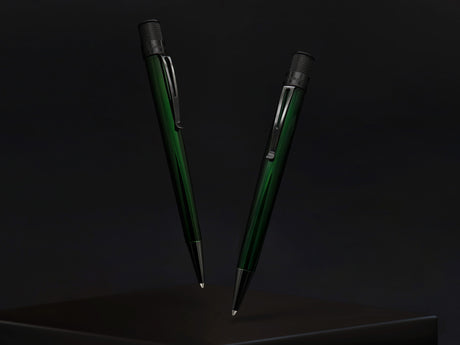 Retro 51 Tornado Rollerball Pen Stealth Lacquer - Emerald Green