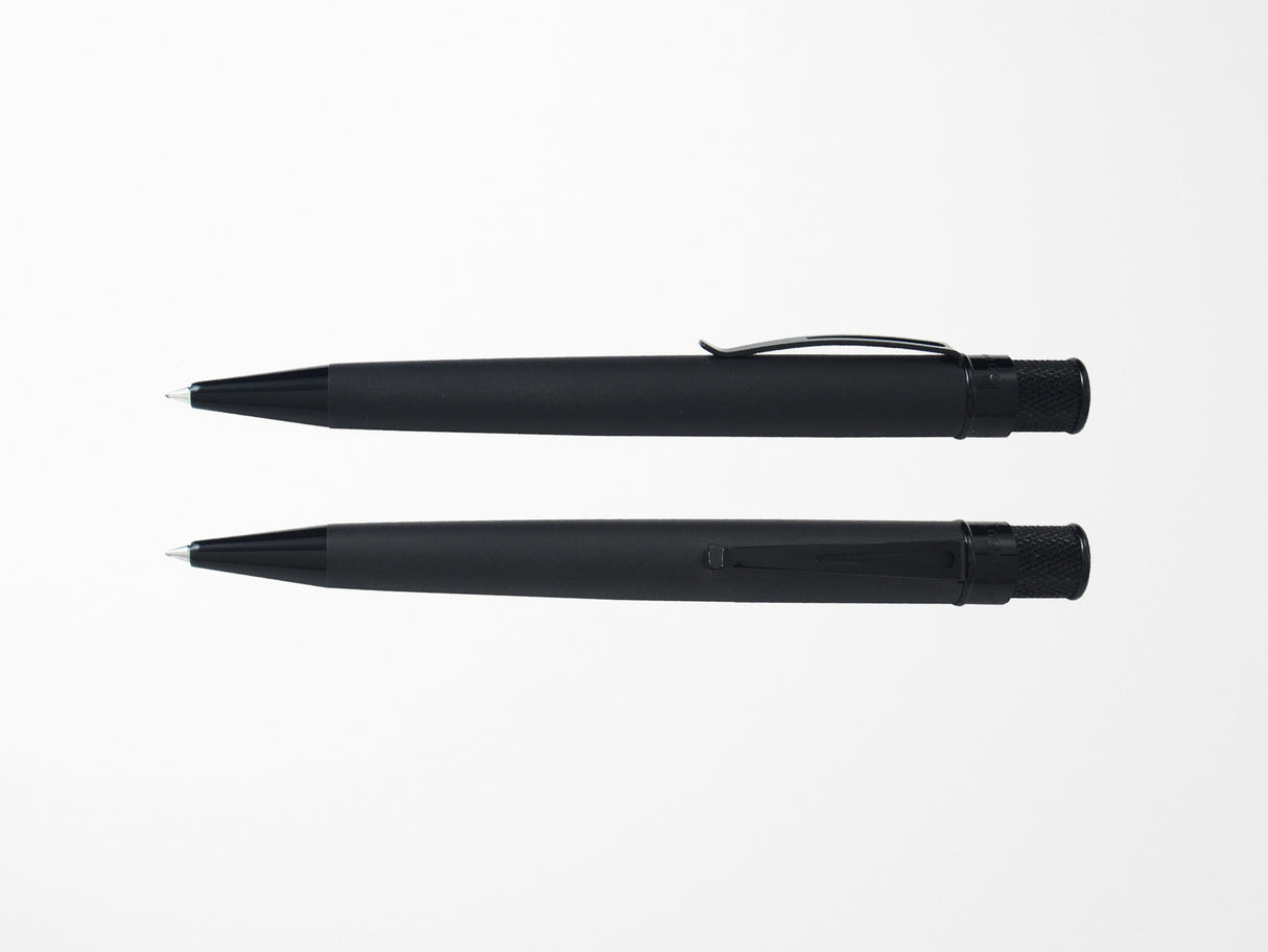 Retro 51 Tornado Rollerball Pen - Stealth Matte Black