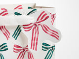 Ribbon Candy Bows Holiday Gift Bag - Small