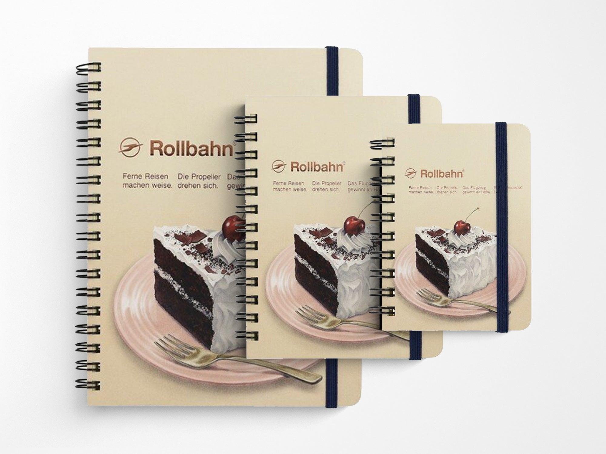Rollbahn Devil's Food Cake Spiral Notebook – Jenni Bick Custom