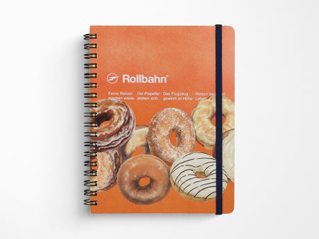 Rollbahn Doughnuts Spiral Notebook