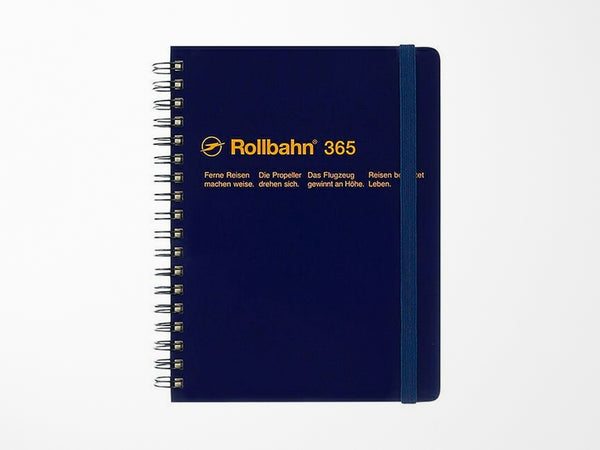 Rollbahn Free Diary 365 - Dark Blue – Jenni Bick Custom Journals FREENATION WORLDTIP DIARIES