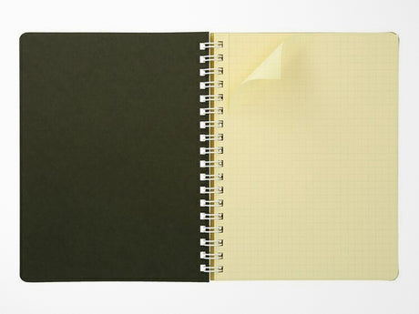 Rollbahn Spiral Notebook - Metallic Pearl White