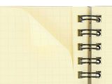 Rollbahn Spiral Notebook - Metallic Pearl White