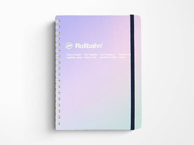 Rollbahn Spiral Notebook - Metallic Polarized – Jenni Bick Custom Journals
