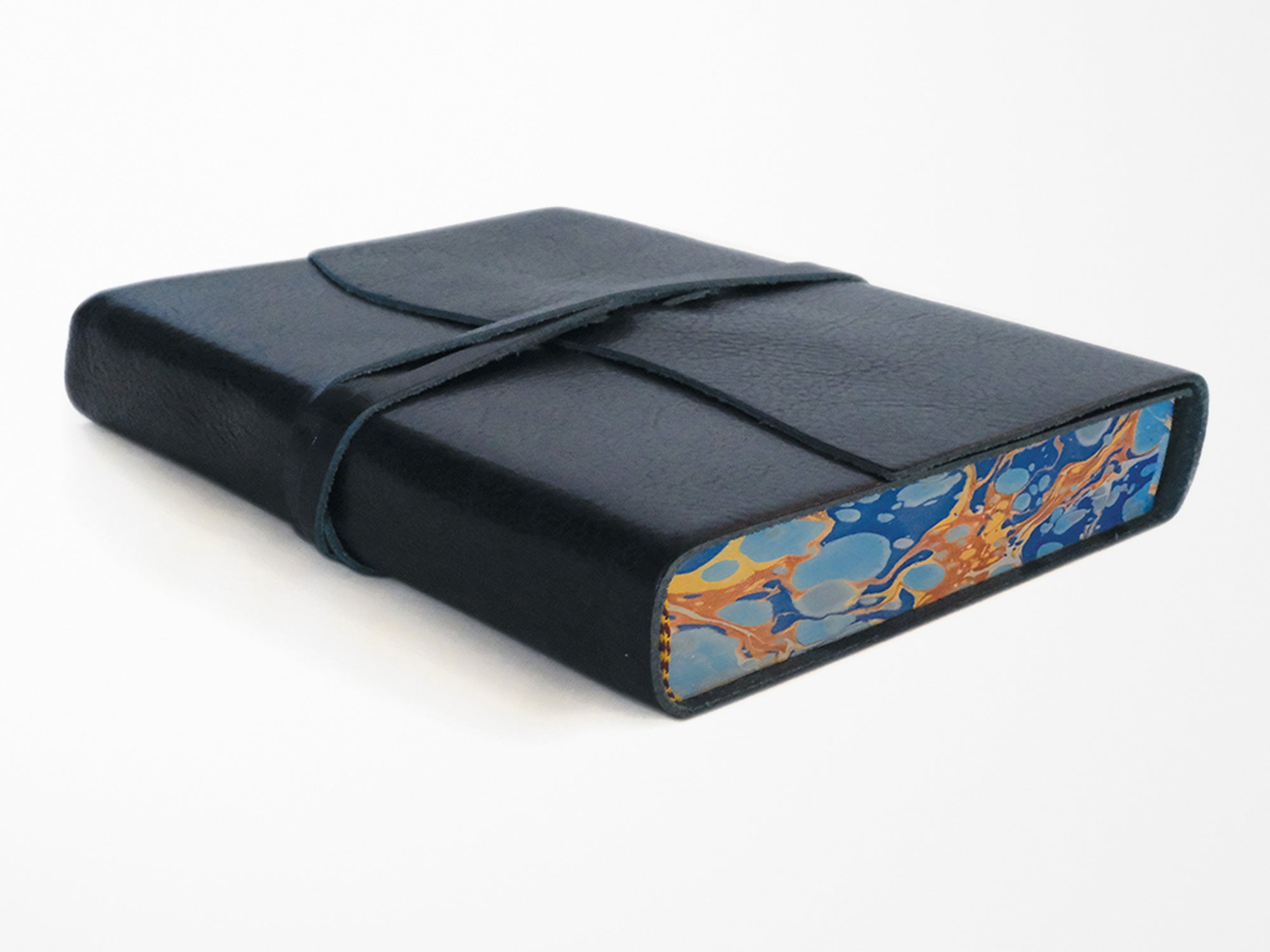 Roma Lussa Leather Journal - Blue – Jenni Bick Custom Journals