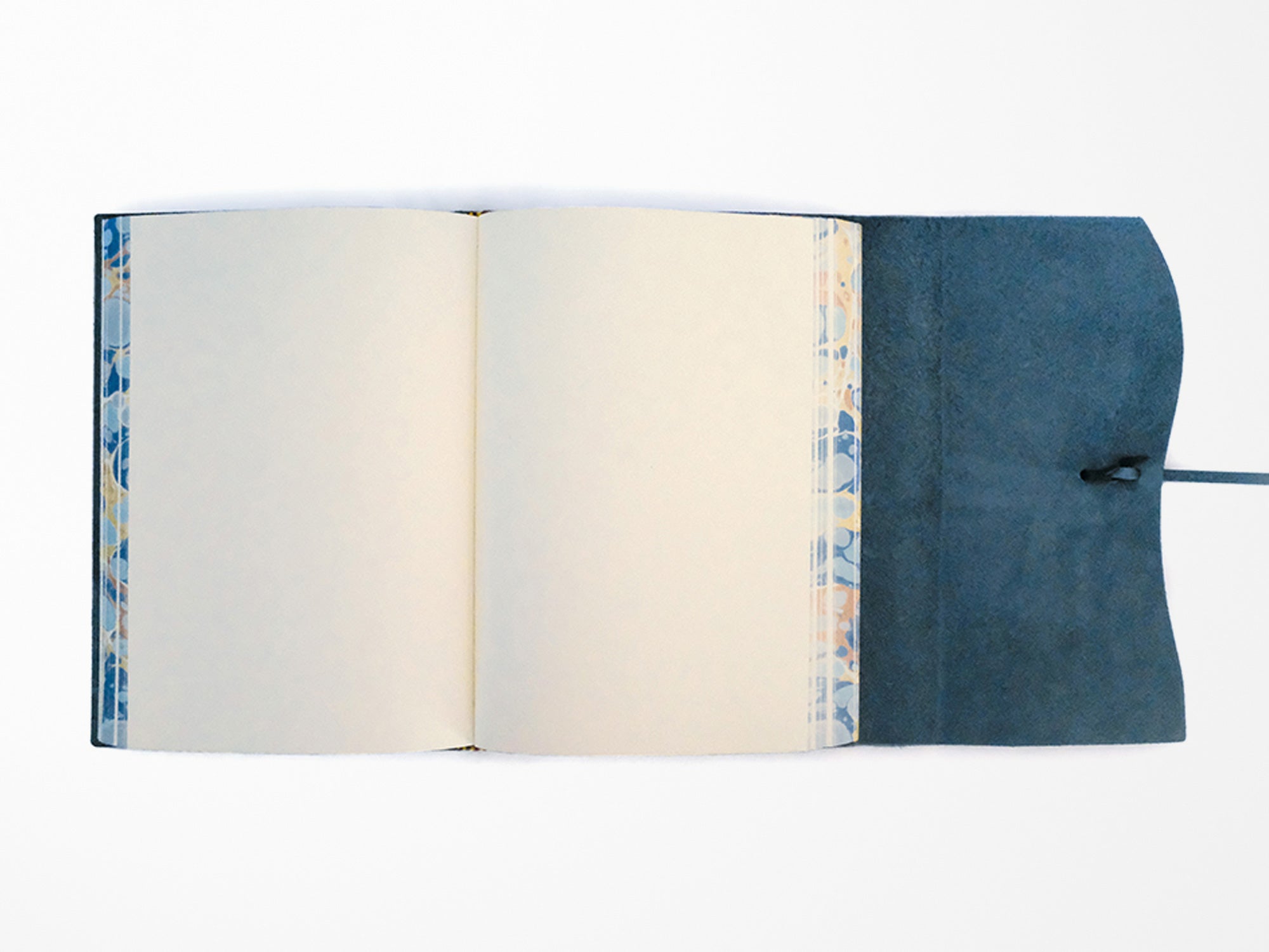 Roma Lussa Leather Journal - Blue – Jenni Bick Custom Journals