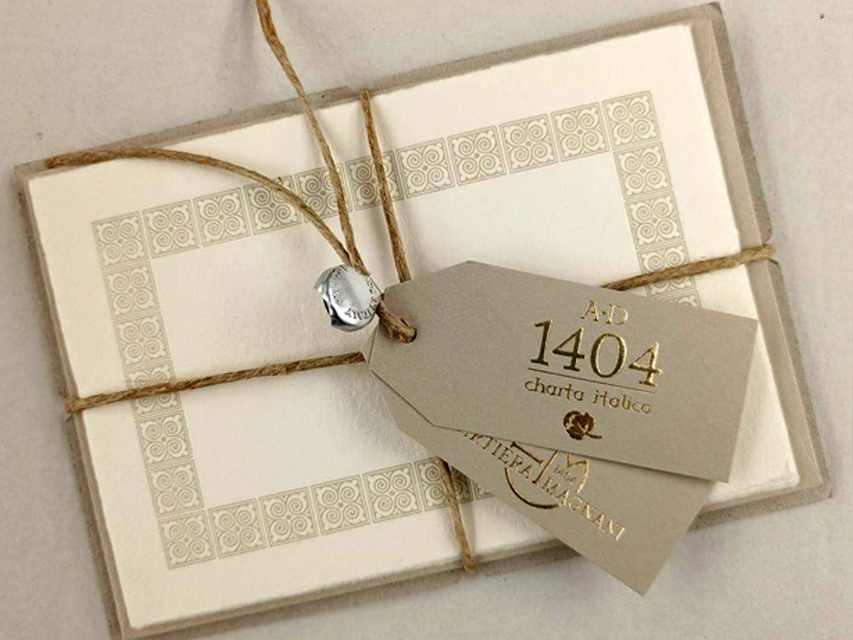 Rossi 1931 AD 1404 Letterpress Flat Cards Set of 6