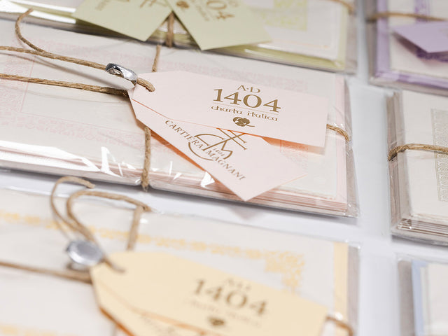 Rossi 1931 AD 1404 Letterpress Flat Cards Set of 6