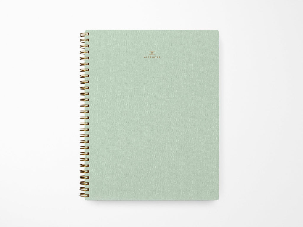 Ruled Notebook - Mineral Green