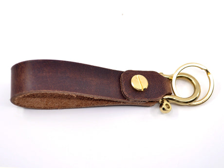 Rustic Leather Key Strap