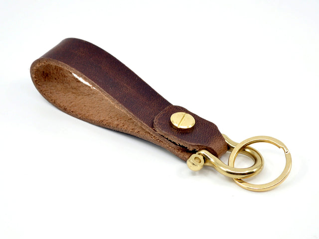 Rustic Leather Key Strap