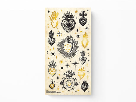 Sacred Hearts Sticker Sheet