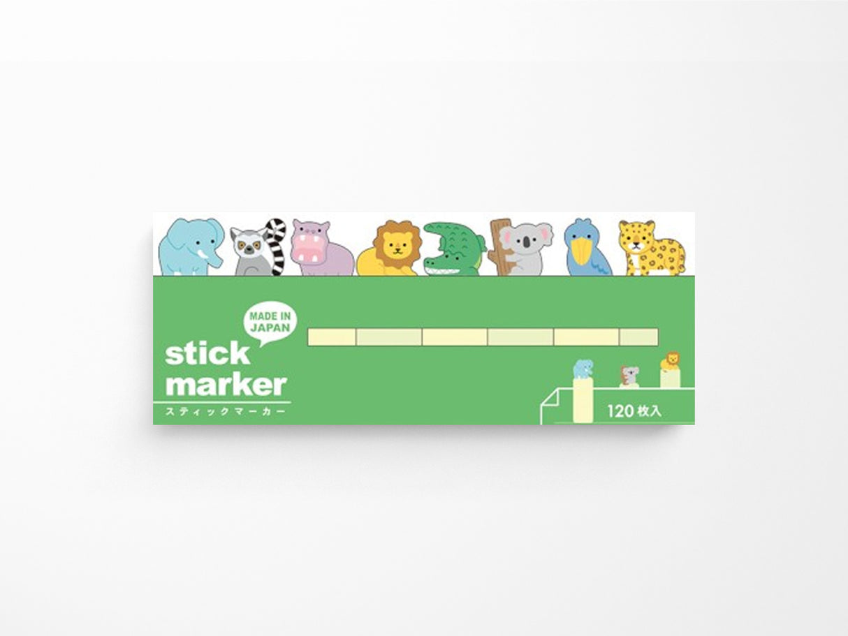 Safari Animal Stick Page Markers