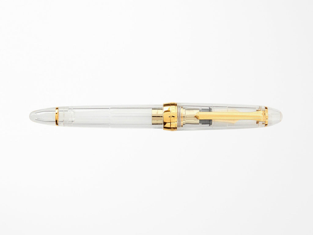 Sailor 1911 Large Fountain Pen - Transparent Clear / Gold