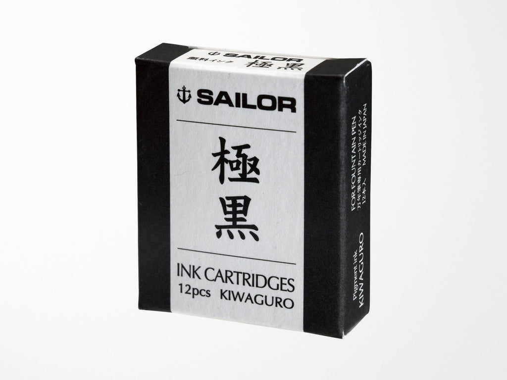 Sailor Kiwaguro Pigment Cartridge - Box of 12