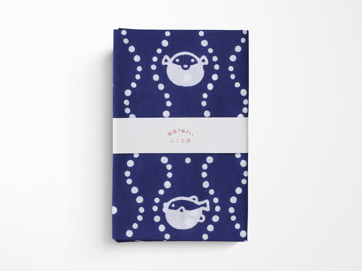 Sailor Pro Gear - Sailor X Kamawanu Fugu-Tatewaku Fountain Pen & Tenugui Set Limited Edition