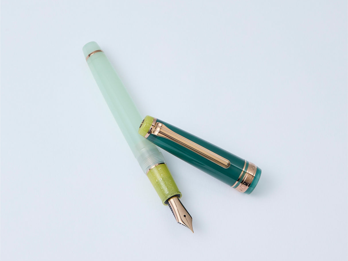 Sailor Pro Gear Slim Fountain Pen - Dried Flowers 2 - Eucalyptus