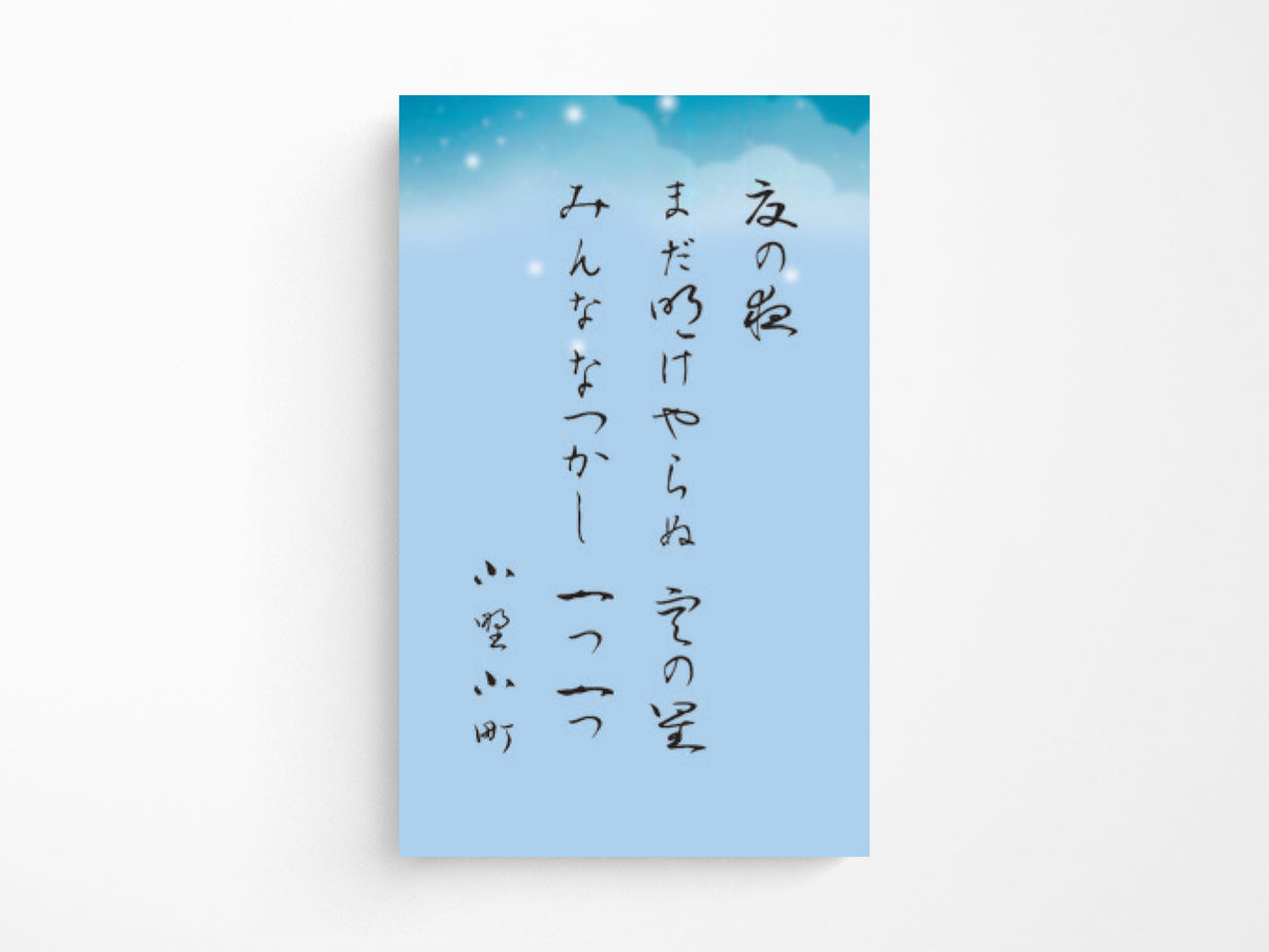 Sailor Pro Gear Slim Fountain Pen - Seasonal Waka Poetry - Summer