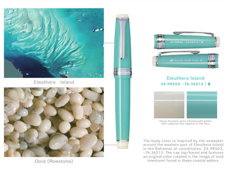 Sailor Pro Gear Slim "Fountain Pen of the Seas" - Eleuthera Island