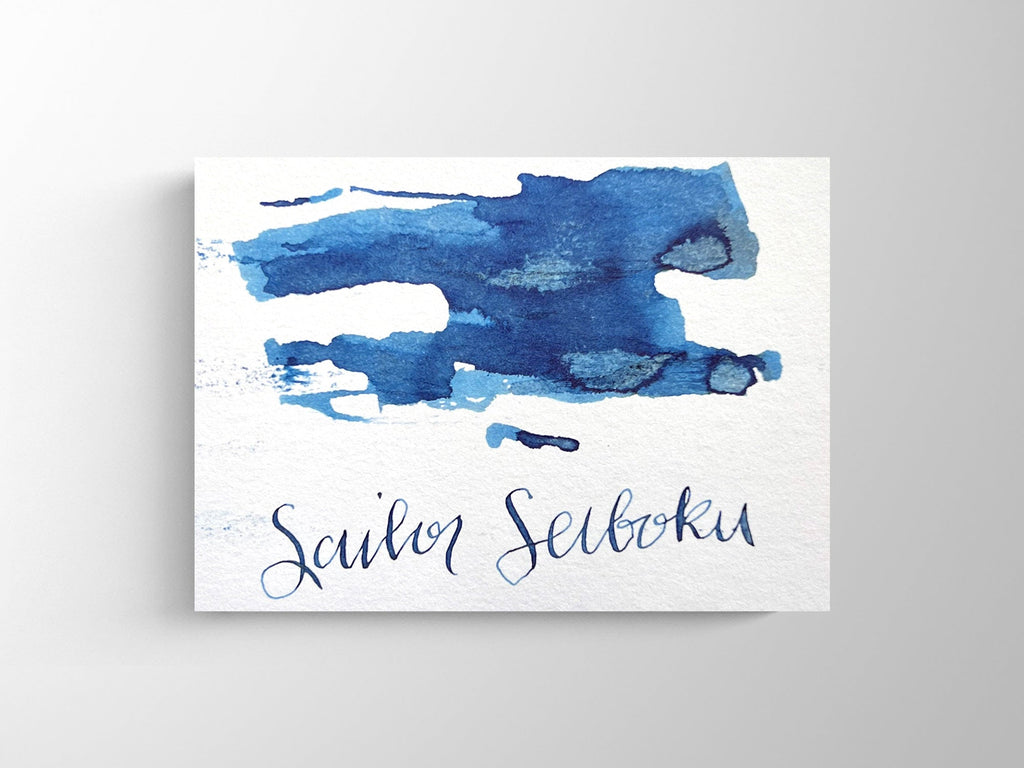Sailor Seiboku Pigment Bottled Ink - Blue-Black