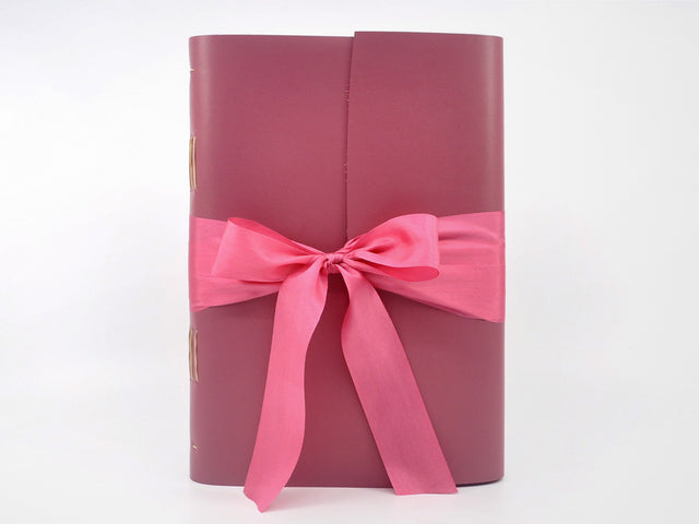 Sakura Pink One of a Kind Leather Journal