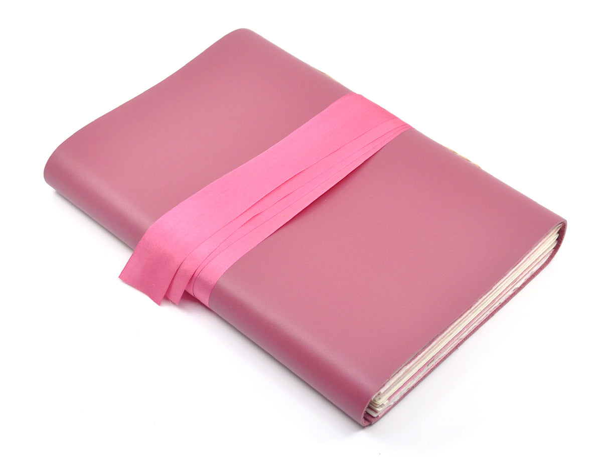 Sakura Pink One of a Kind Leather Journal