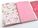 Sakura Pink One of a Kind Leather Journal