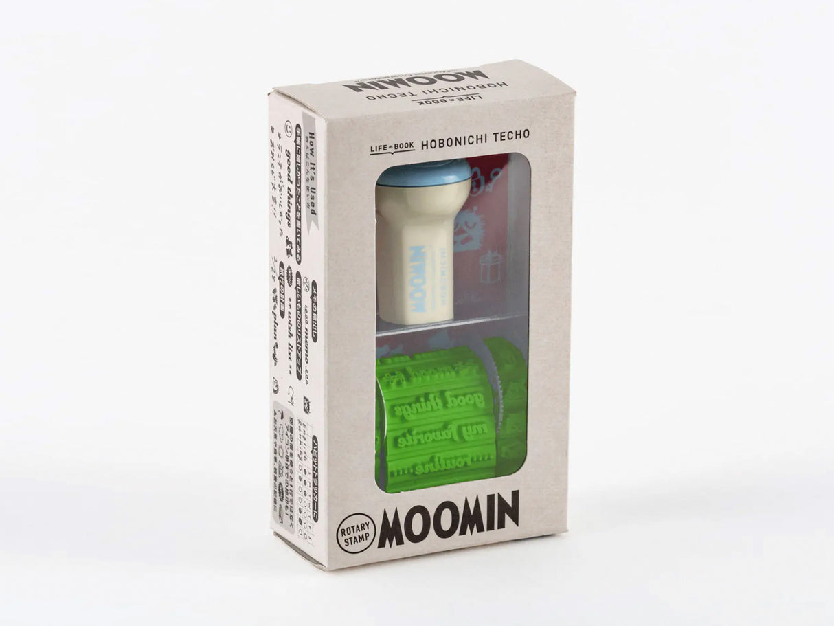 Sanby x Hobonichi: Rotating Stamp for the Techo - Moomin