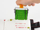 Sanby x Hobonichi: Rotating Stamp for the Techo - ONE PIECE