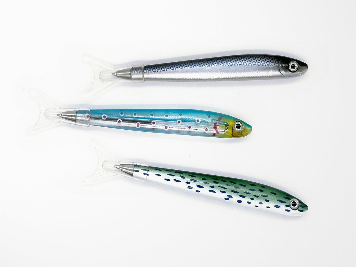 Sardine Tinned Fish Pens - Set of 3