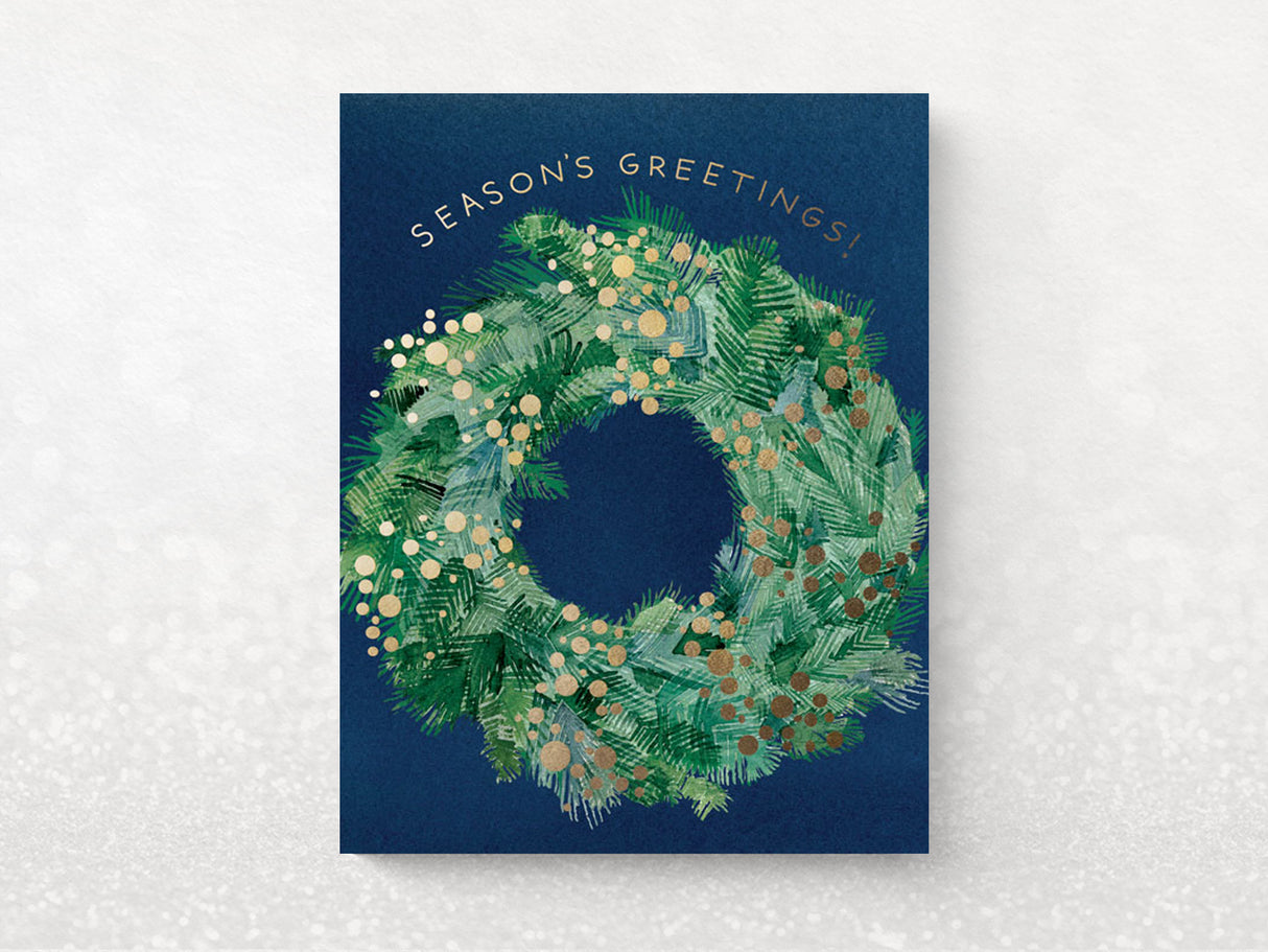 Season's Greens Holiday Greeting Cards, Box of 6