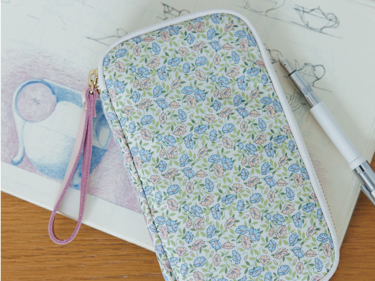 Small Drawer Pouch - Liberty Fabrics Sasha Kiora