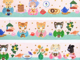 Snack Time Gold Foil Washi Tape