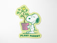 Snoopy Plant Parent Vinyl Sticker