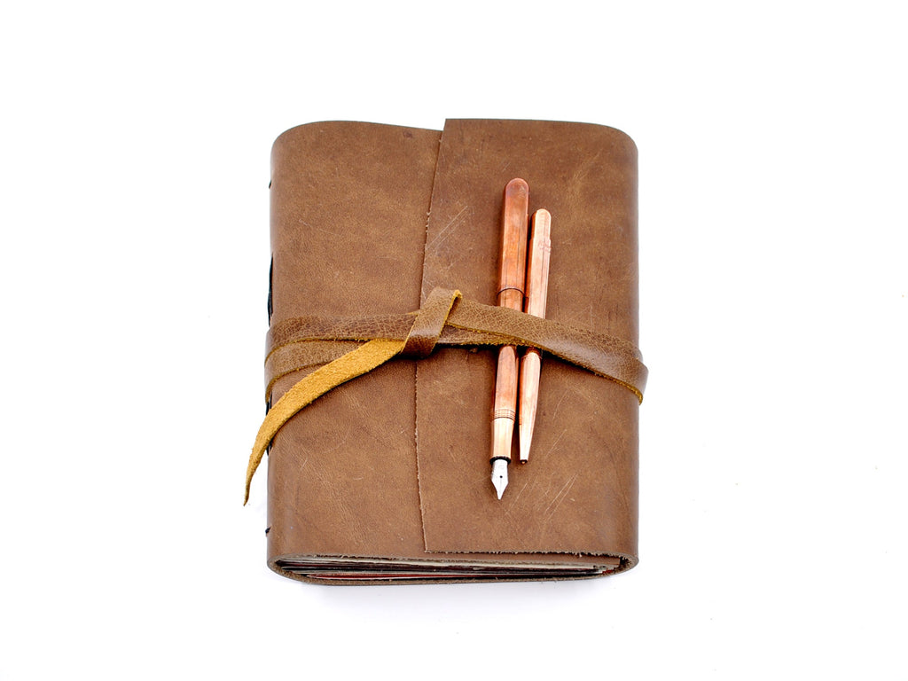 Spice Box One of a Kind Leather Journal