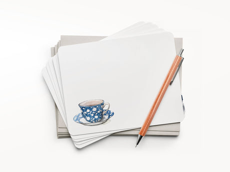 Spot of Tea Flat Notes Boxed Set of 8 Notecards