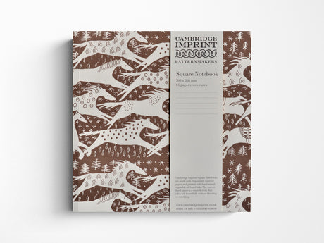 Square Notebook with Lined Paper
