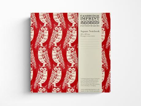Square Notebook with Lined Paper