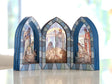 Stained Glass Nativity Giant Pop-Up Greeting Card